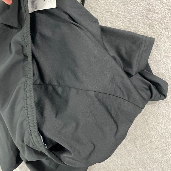 NEW Lands End Mens Size M Elastic Waist Drawstring Swim Shorts Black - Picture 8 of 9